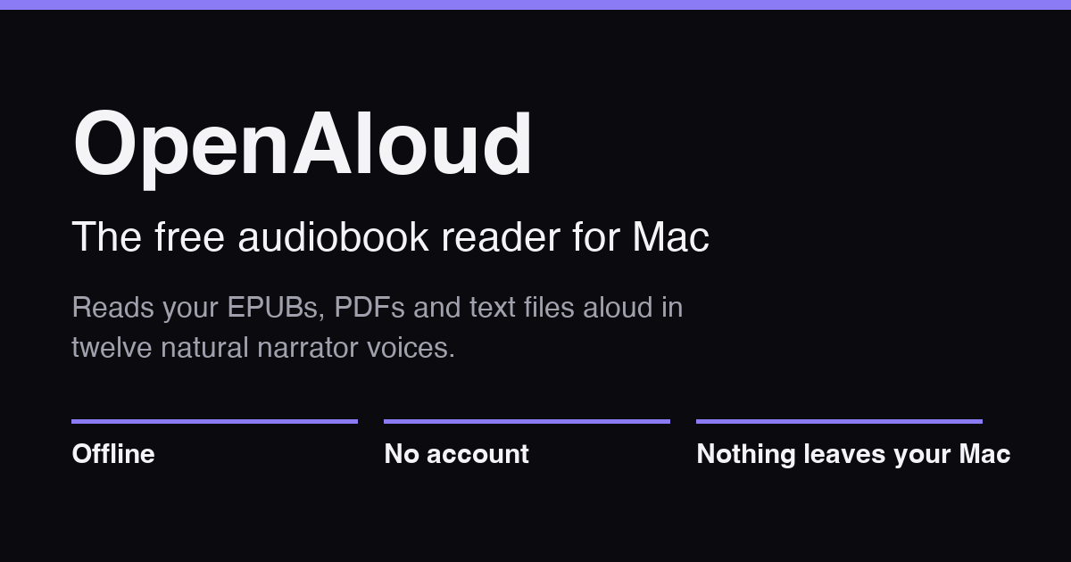 Need feedback on the text to speech book reader